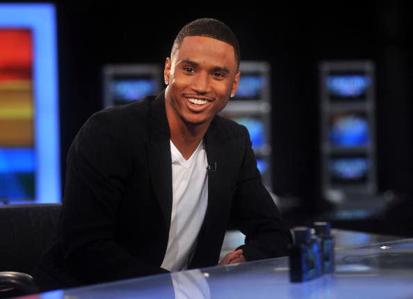 Trey Songz Visits America's Nightly Scoreboard On FOX Business Network