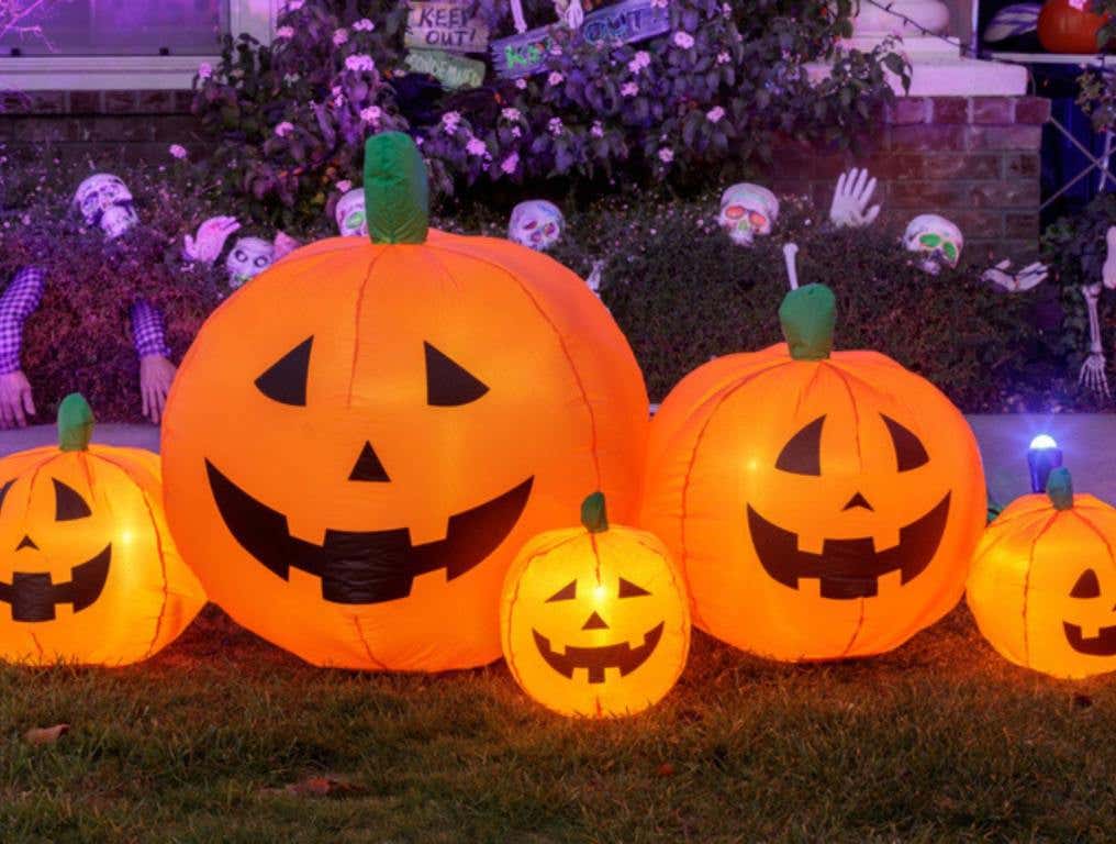 pumpkin halloween inflatables