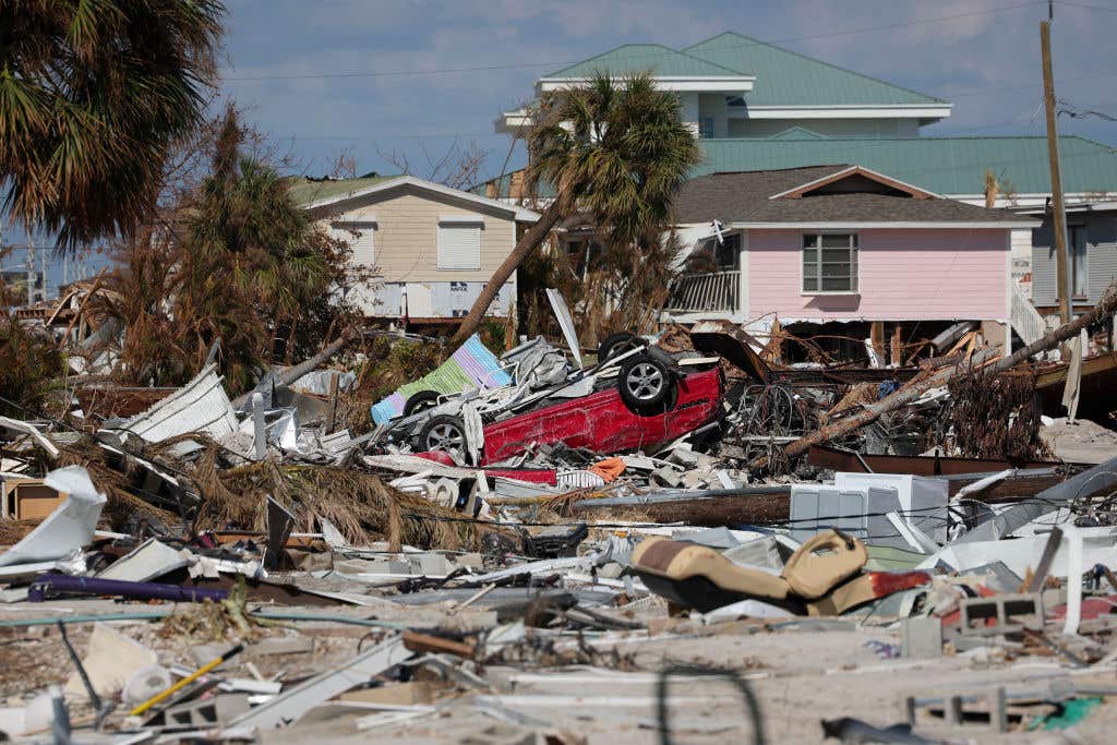 Hurricane Ian Debris