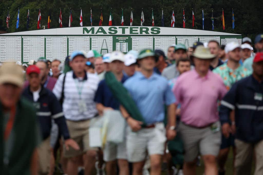 The Masters - Round One