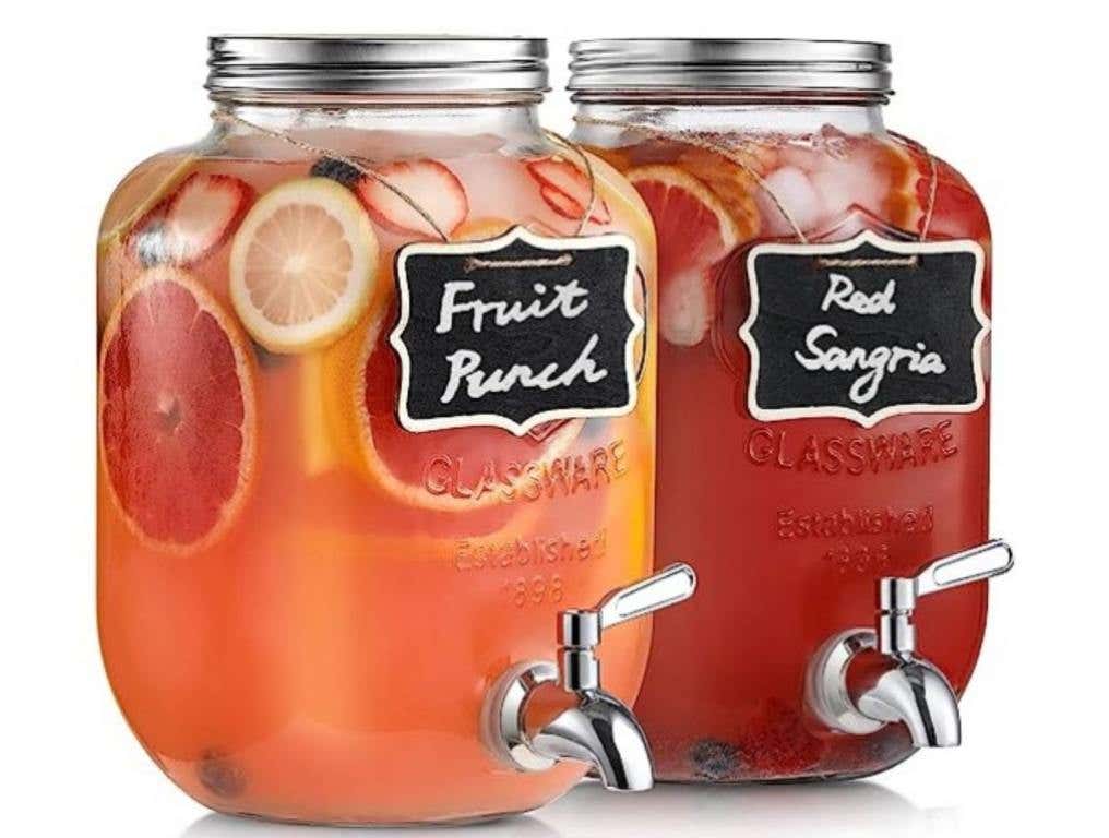 large mason jars for drinks