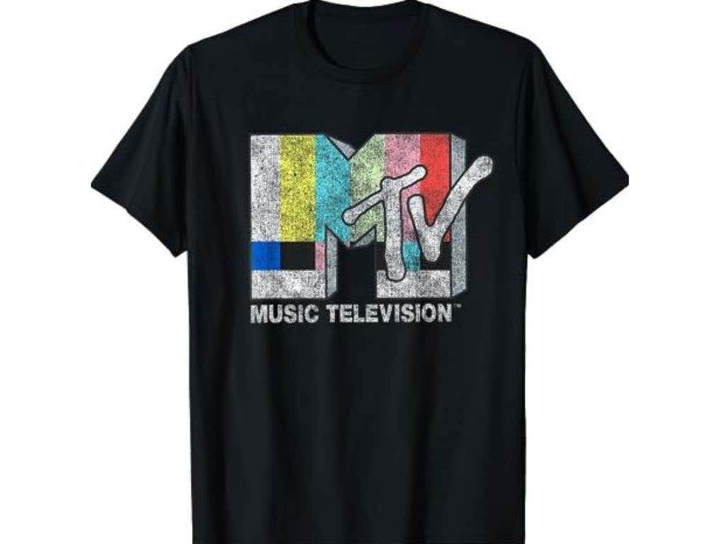 vintage black mtv shirt