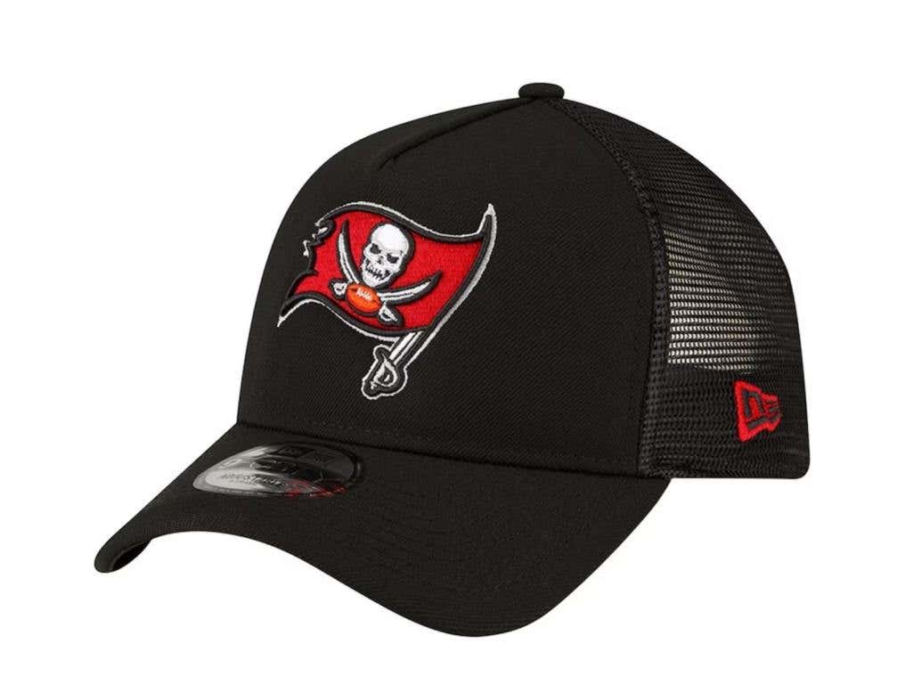 black tampa bay buccanneers trucker hat