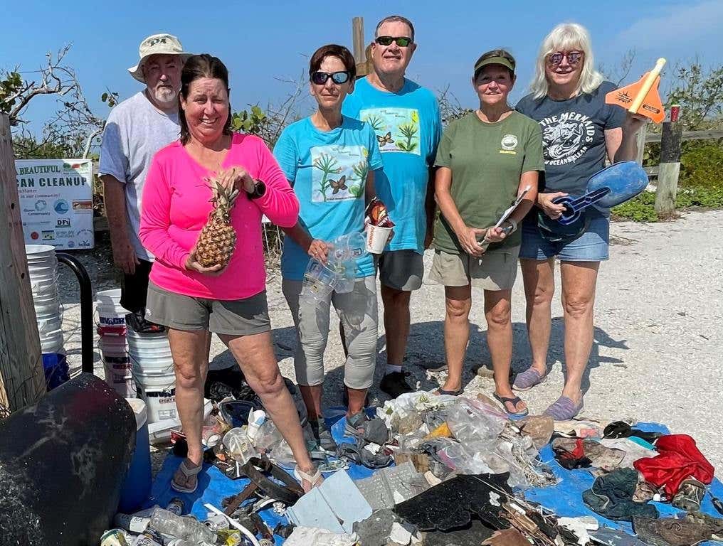 Southwest Florida Beaches cleanup in Charlotte County