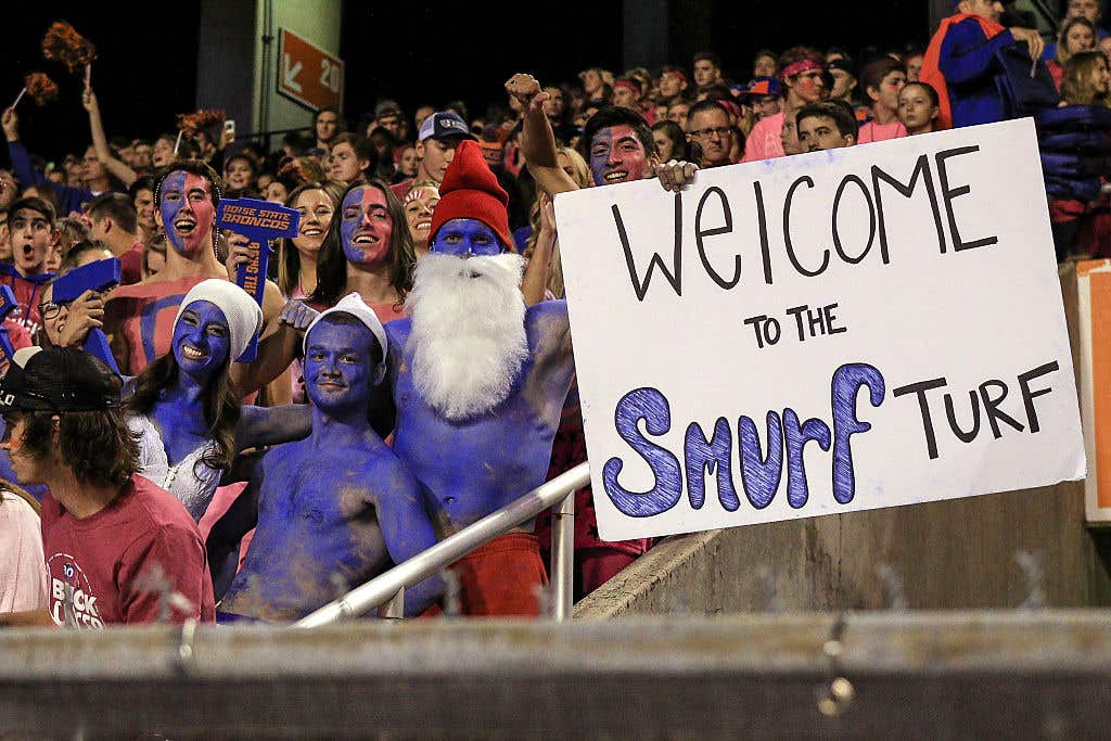 UCF Preparing for Trip to Bosie State's Smurf Turf