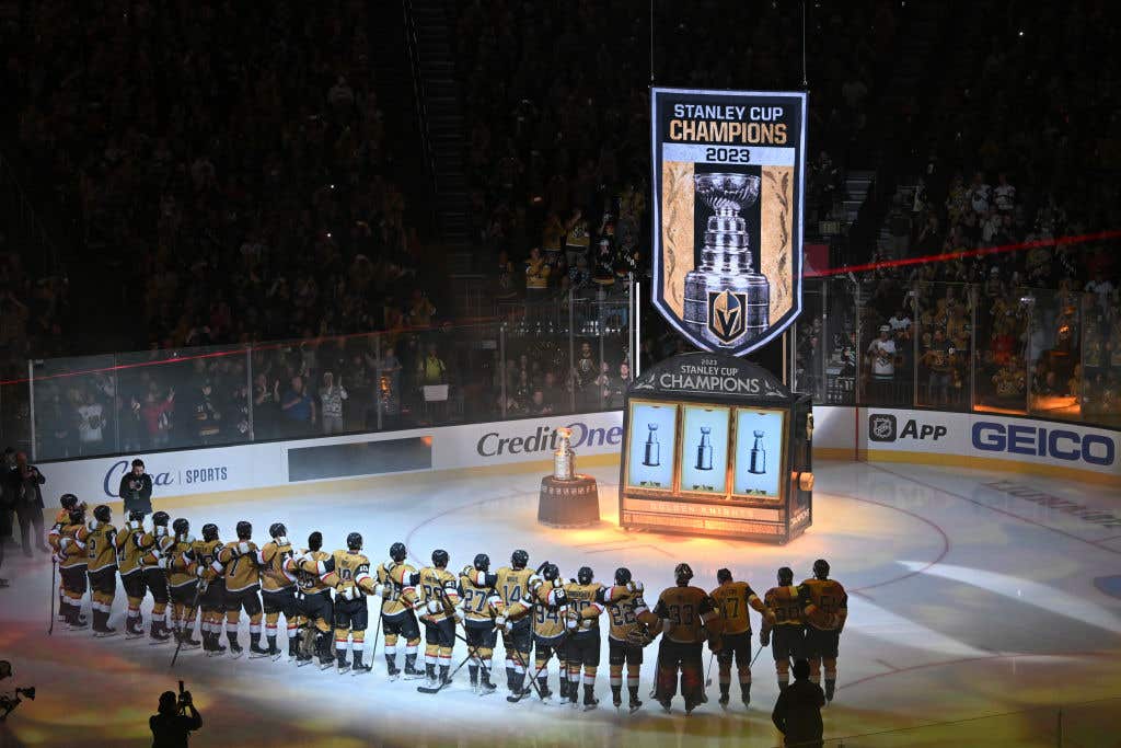 Golden Knights Raised their Banner in True Vegas Fashion