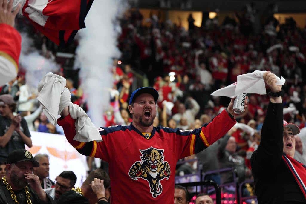 NHL: Stanley Cup Final-Vegas Golden Knights at Florida Panthers. The fastest growing of the NHL Fan Bases