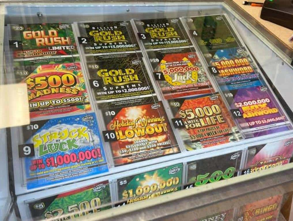 Florida Lottery scratch off tickets