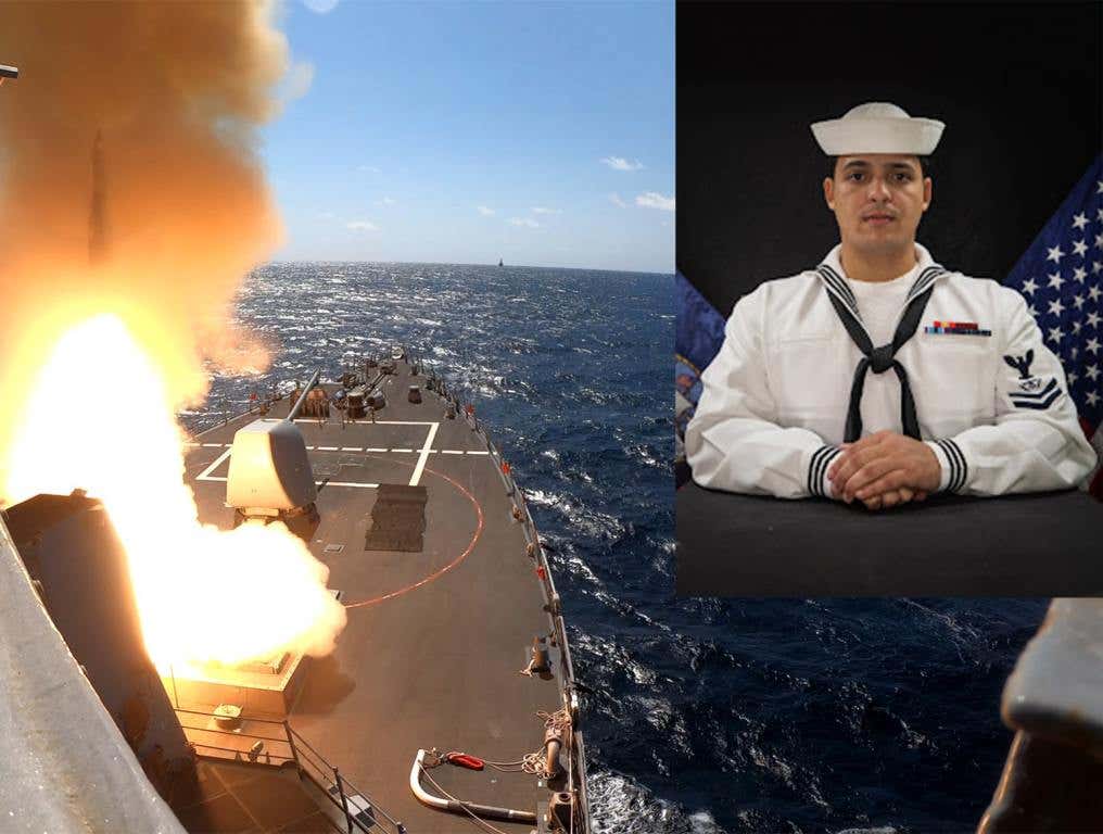 Petty Officer 2nd Class Anthony Rios, a native of Cape Coral, Florida, serves aboard Guided Missile Destroyer USS Carney