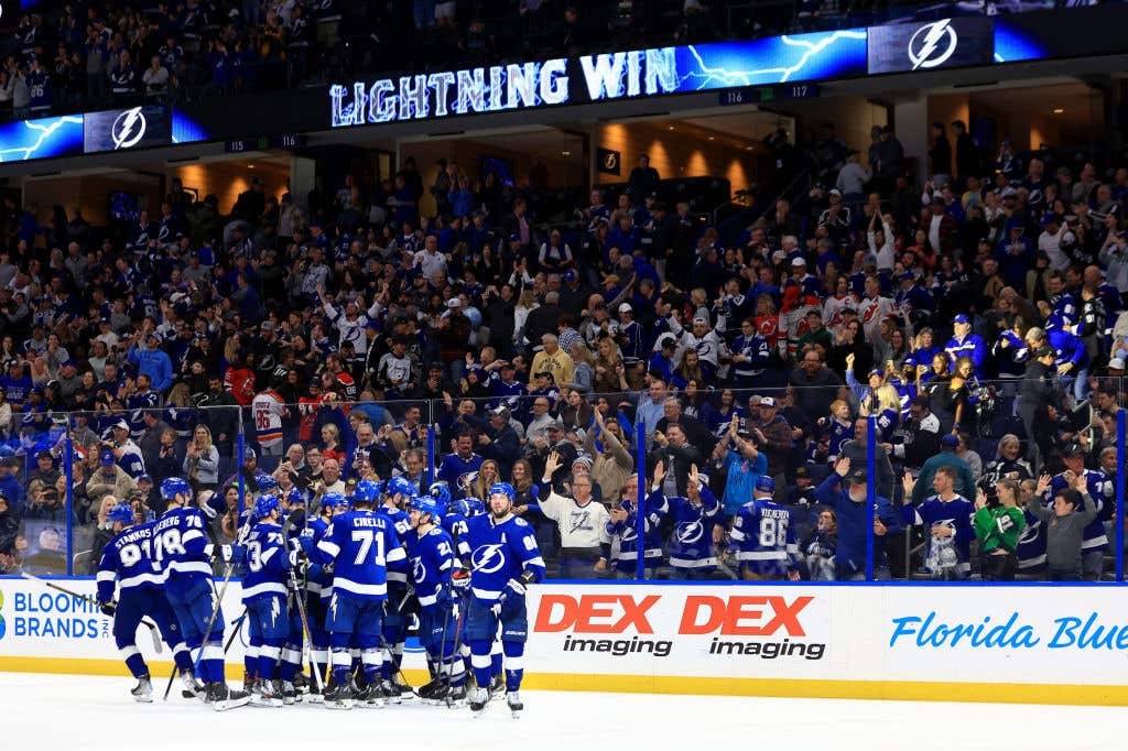 Tampa Bay Ranks as Top Destination to Watch an NHL Game