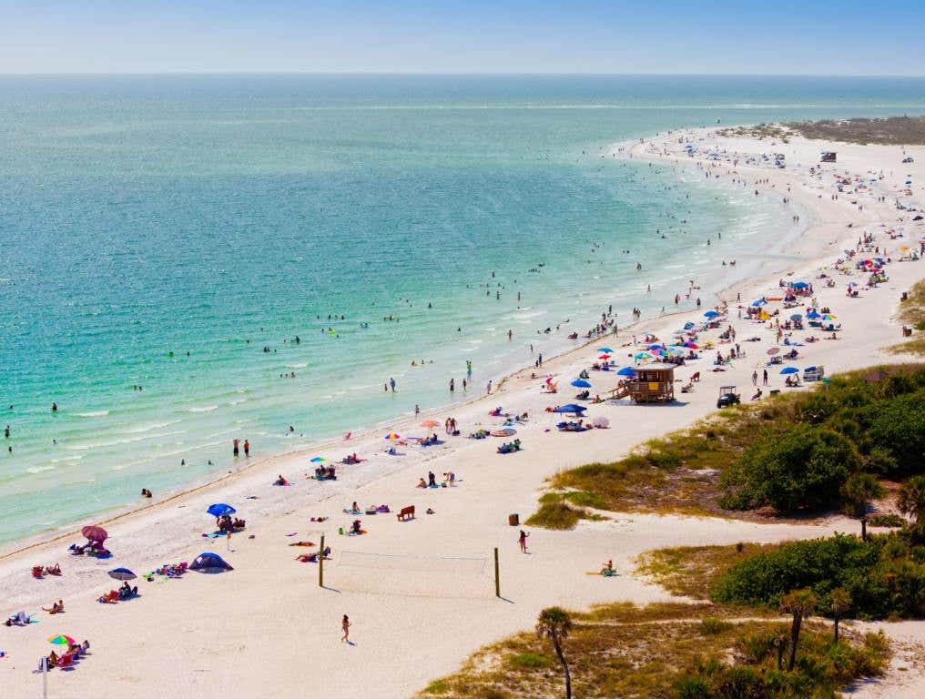 A Florida beach. One Florida city has been named one of the best cities for renting and having a thriving economy, according to experts.