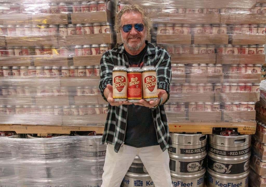 Sammy Hagar and Red Rocker Lager. There are 2 Sammy Hagar Florida shows this weekend