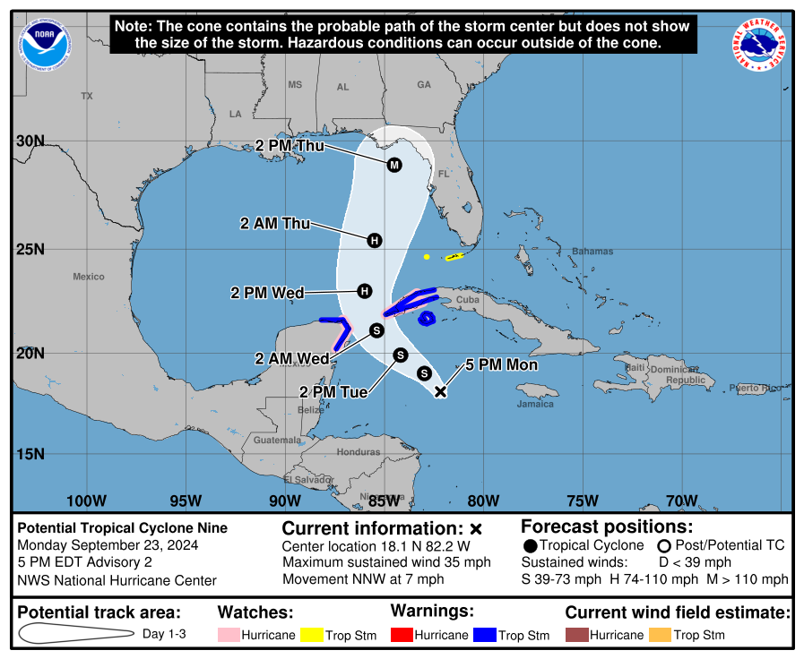 9 26 5pm take Hurricane Helene very seriously