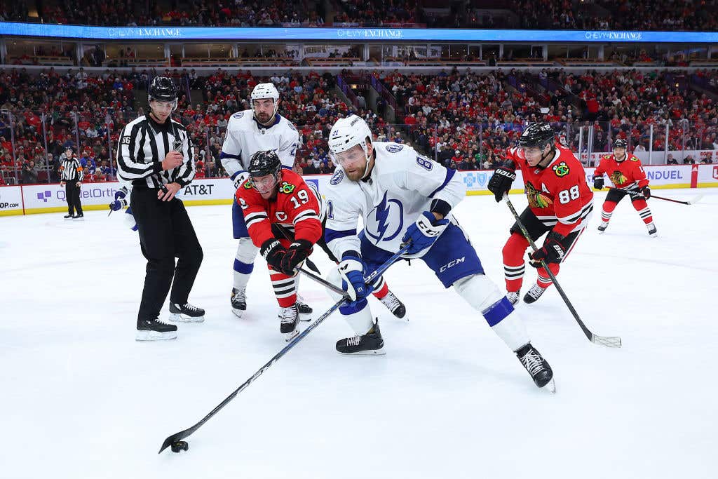 Tampa Bay Lightning v Chicago Blackhawks