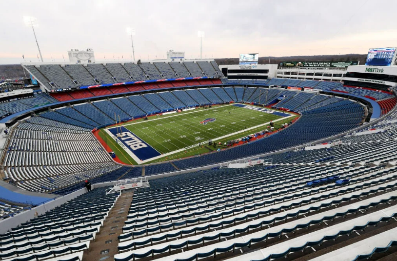 Highmark Stadium home of the Buffalo Bills. Was A Couple Caught Cheating At A Buffalo Bills Game?