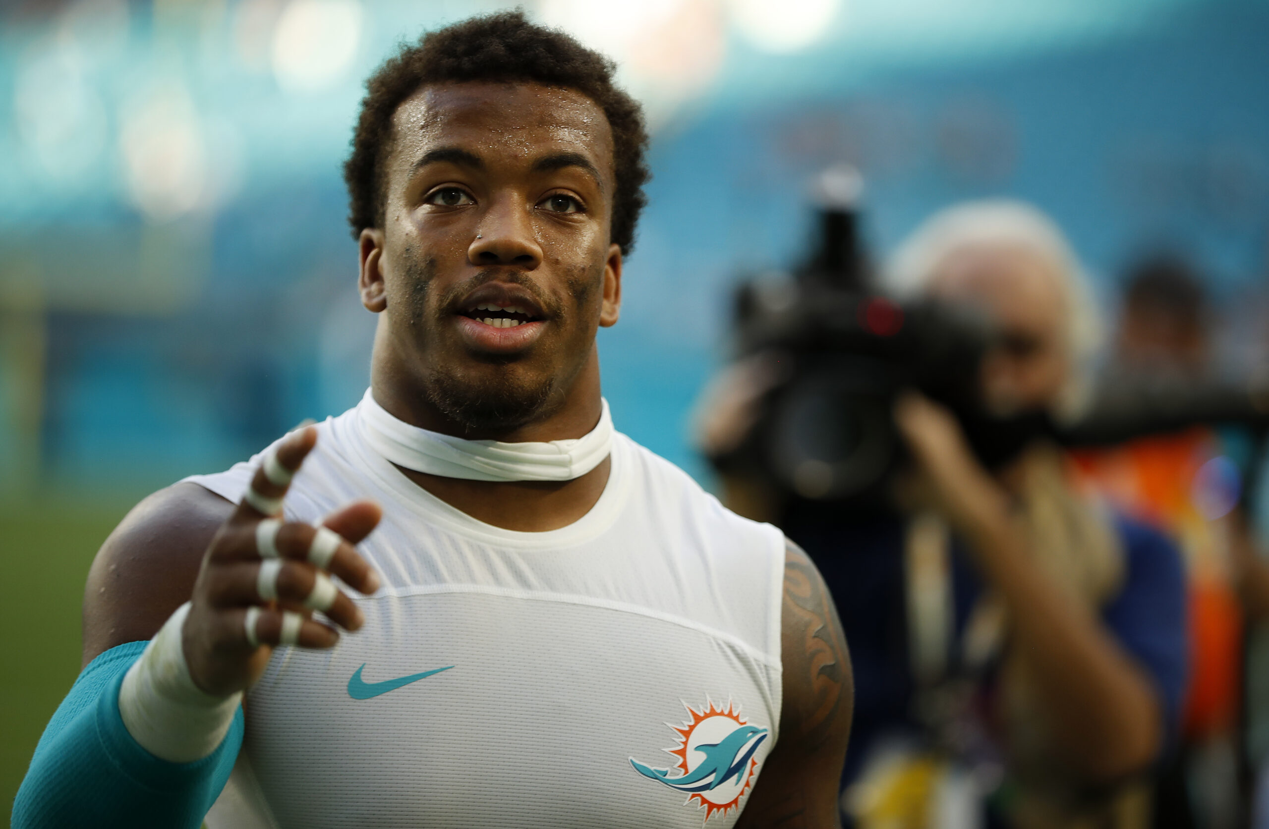 Dolphins' Jevon Holland had funny scare when he first got to Florida