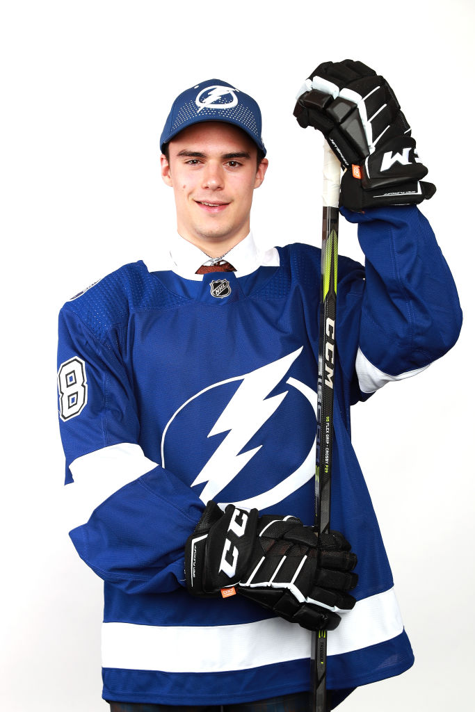 Gabriel Fortier will be in the 2024 Tampa Bay Lightning Development Camp